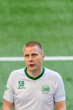 Hammarbys tränare Stefan Billborn