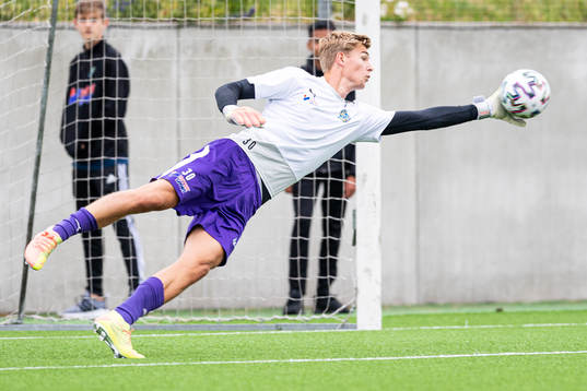 Lunds målvakt Mathias Nilsson