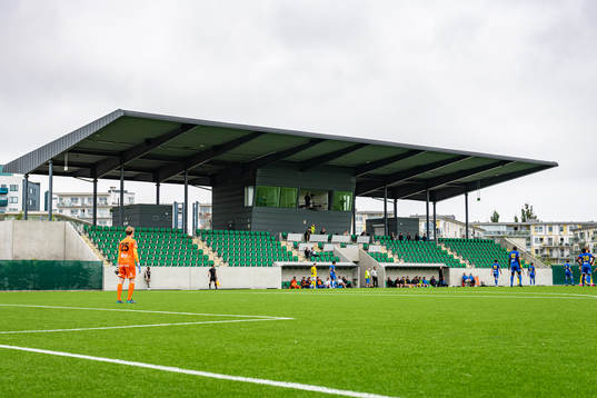 Interiör vy över Klostergårdens IP
