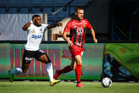 Östersunds Felix Hörberg och Örebros Kevin Wright