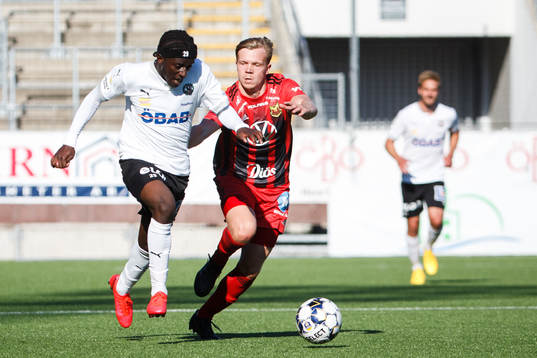 Örebros Jack Lahne och Östersunds Eirik Haugan