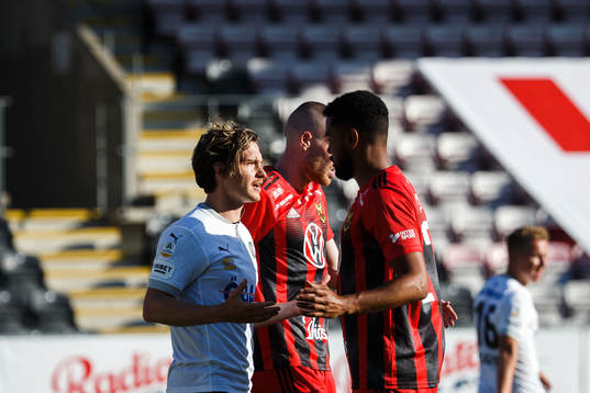 Örebros Robin Book och Östersunds Noah Sonko Sundberg
