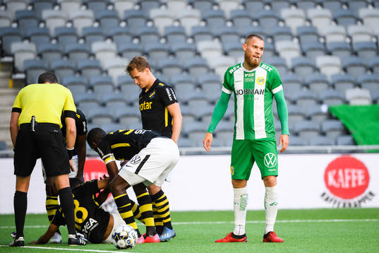 Hammarbys David Fällman deppar