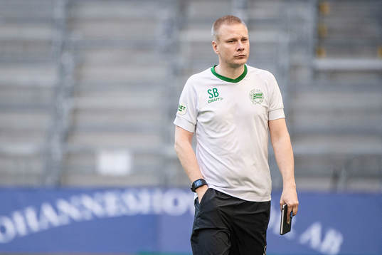Hammarbys tränare Stefan Billborn