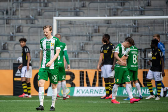 Hammarbys Tim Söderström deppar