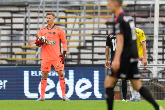 Falkenbergs målvakt Johan Brattberg