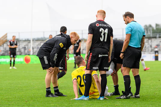 Skada på Falkenbergs Sander van Looy