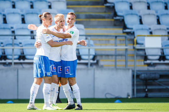 IFK Norrköpings Henrik Castegren, Jonathan Levi och