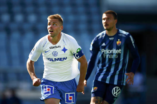 IFK Norrköpings Christoffer Nyman och Djurgårdens Emir