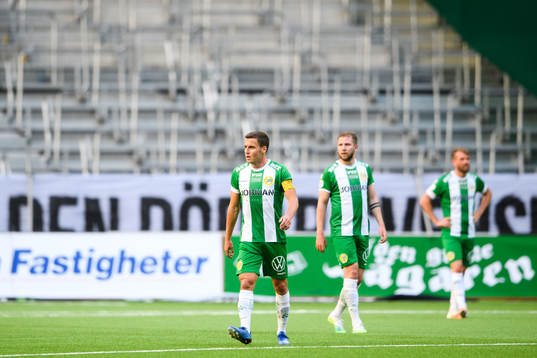Hammarbys Jeppe Andersen deppar