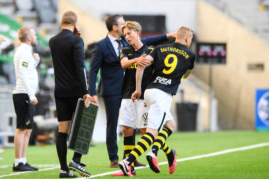 s Tom Strannegård och Kolbeinn Sigthorsson