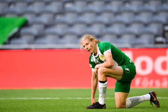 Hammarbys Gustav Ludwigson deppar