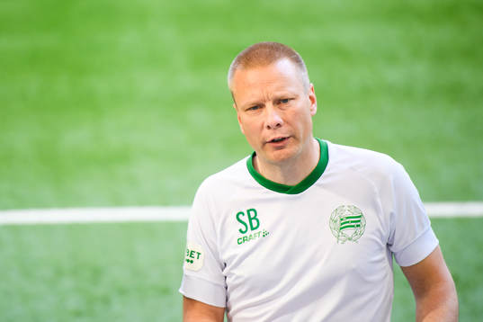 Hammarbys tränare Stefan Billborn