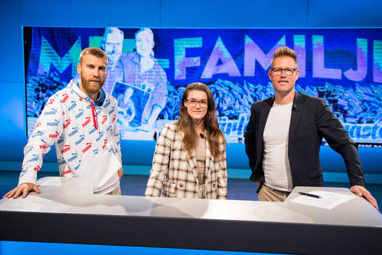 Rasmus Bengtsson, Saga Fredriksson och Magnus Svensson i