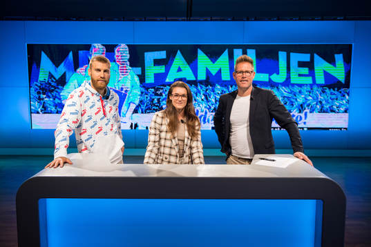 Rasmus Bengtsson, Saga Fredriksson och Magnus Svensson i