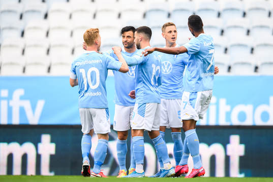 Malmö FFs Sören Rieks jublar