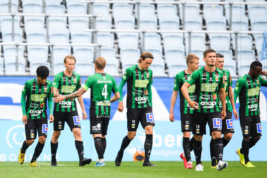 Varbergs Alexander Johansson jublar
