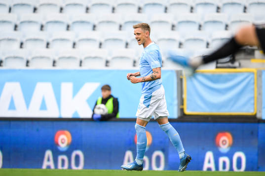 Malmö FFs Sören Rieks jublar