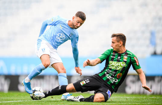 Malmö FFs Erdal Rakip och Varbergs Erion Sadiku
