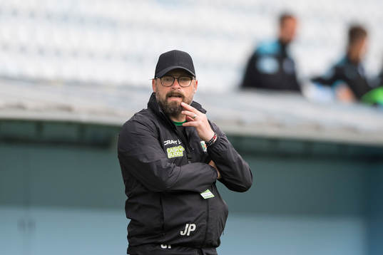 Varbergs tränare Joakim Persson