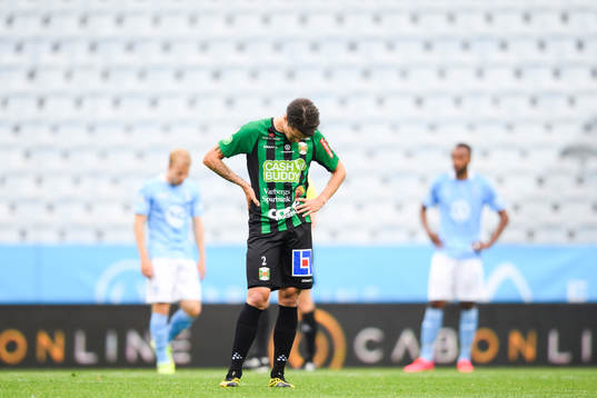 Varbergs Jon Birkfeldt deppar