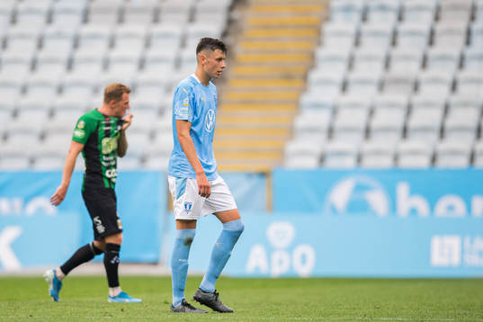 Malmö FFs Anel Ahmedhodzic deppar