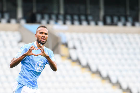 Malmö FFs Isaac Kiese Thelin jublar