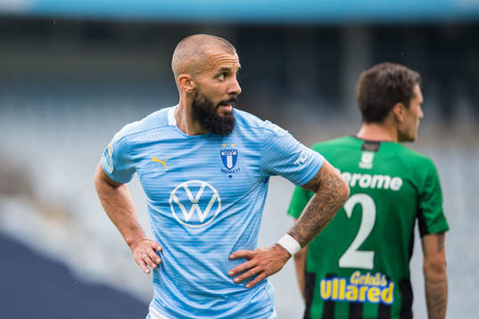 Malmö FFs Guillermo Molins deppar