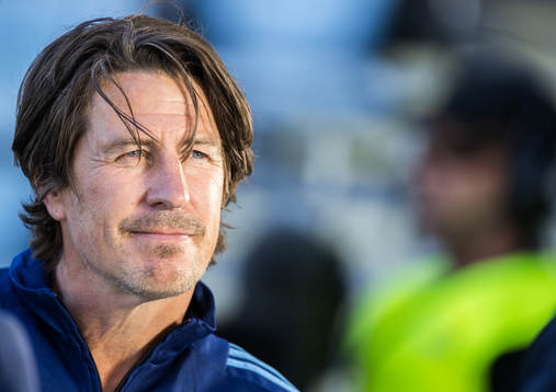 Djurgårdens tränare Thomas Lagerlöf