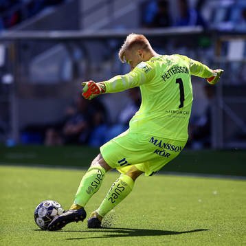 IFK Norrköpings målvakt Isak Pettersson