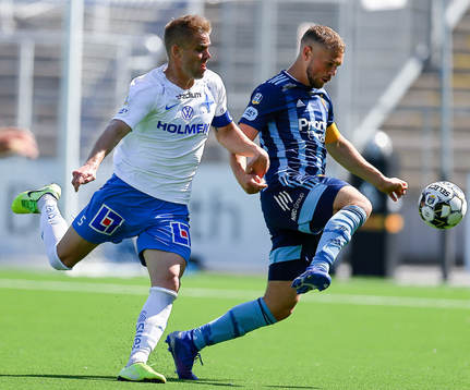 IFK Norrköpings Christoffer Nyman och Djurgårdens Jesper