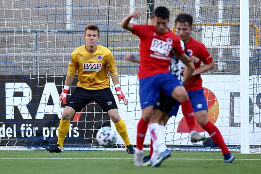 Karlslunds målvakt Jakob Kindberg