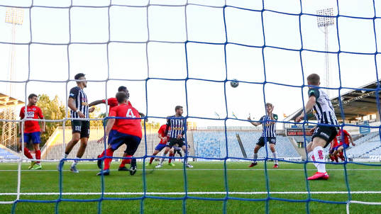 Mål 1-0 på övertid av Sylvias Robin Frej