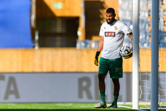 Häckens målvakt Jonathan Ursin Rasheed