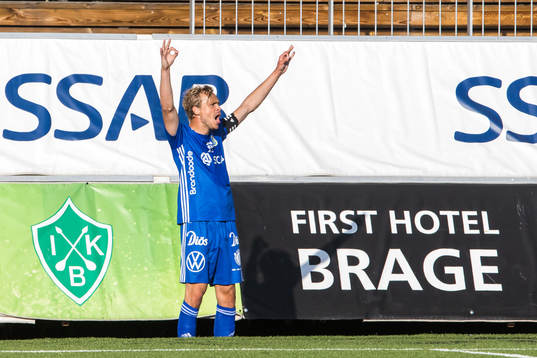Sundsvalls Pontus Engblom jublar