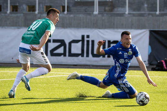 Brages Leonard Pllana och Sundsvalls Alexander Blomqvist
