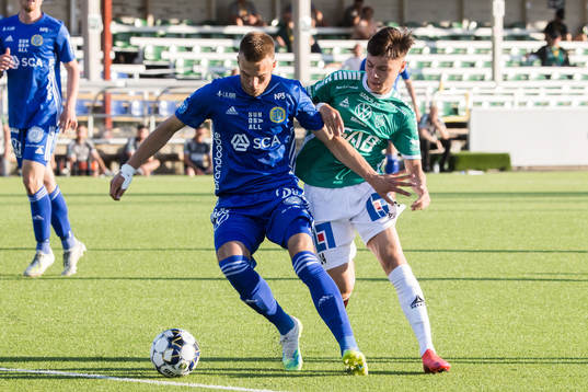 Sundsvalls Anton Eriksson och Brages Noa Williams