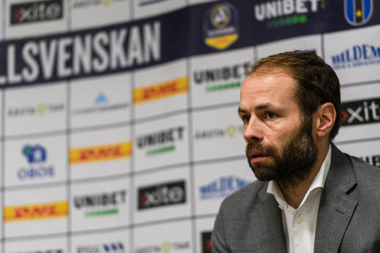 Häckens tränare Andreas Alm