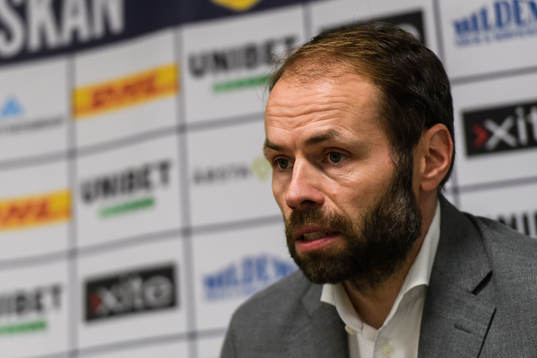 Häckens tränare Andreas Alm
