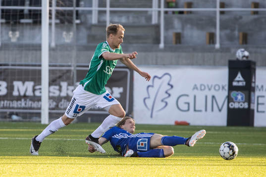 Brages Oscar Lundin och Sundsvalls Oliver Berg