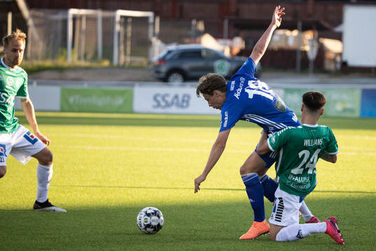 Sundsvalls Jesper Carström och Brages Noa Williams