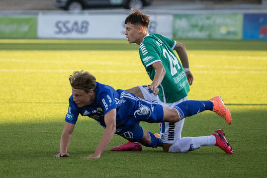 Sundsvalls Jesper Carström och Brages Noa Williams