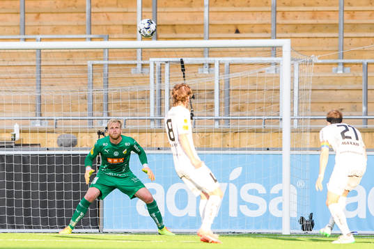 Häckens målvakt Peter Abrahamsson
