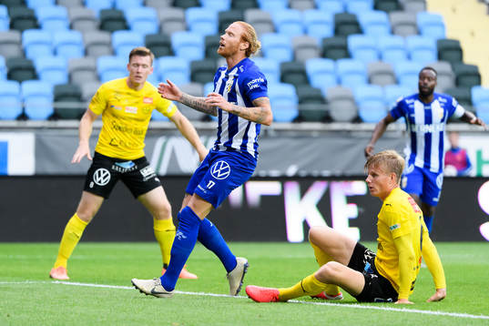 IFK Göteborgs Alexander Farnerud deppar