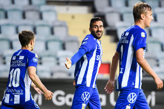 IFK Göteborgs Sargon Abraham jublar