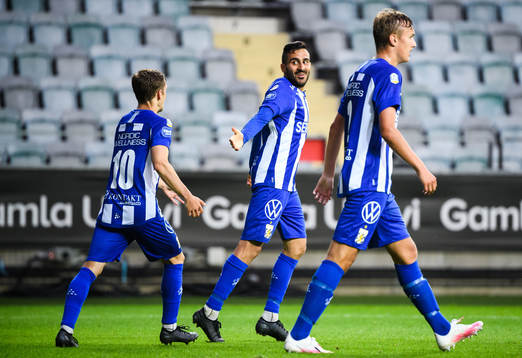 IFK Göteborgs Sargon Abraham jublar