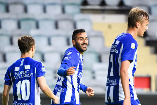 IFK Göteborgs Sargon Abraham jublar