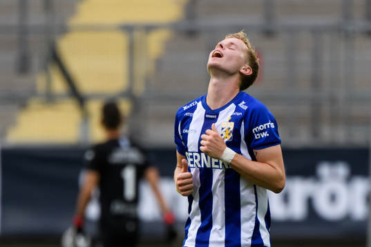 IFK Göteborgs Victor Wernersson deppar