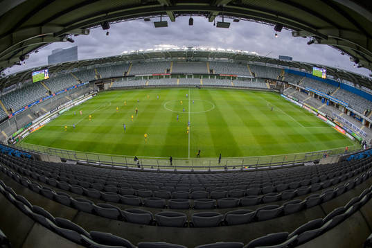 Tomma läktare på Gamla Ullevi