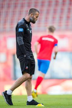 Helsingborgs tränare Olof Mellberg